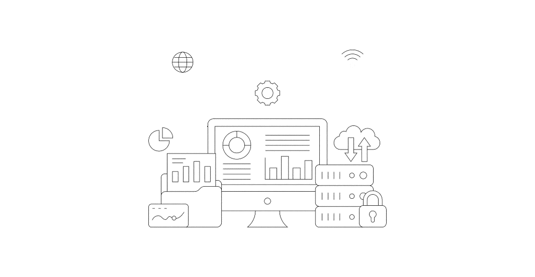 Vector for "Data management" feature of our software